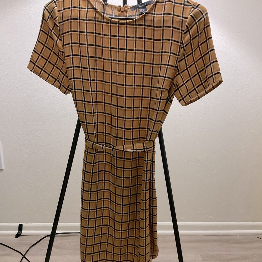 Forever 21 plaid dress